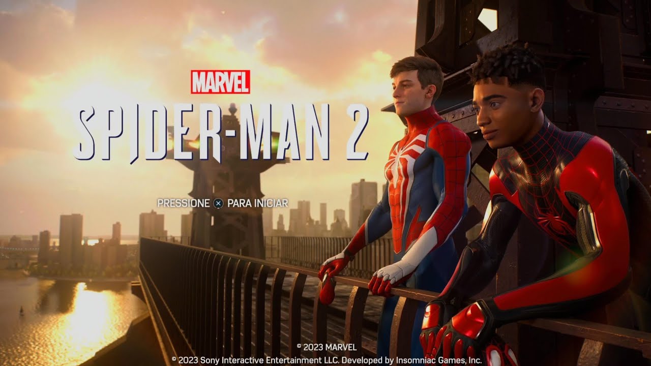 Marvel's Spider-Man 2 Inicio de Gamaplay no PS5!!, Dublado em português.