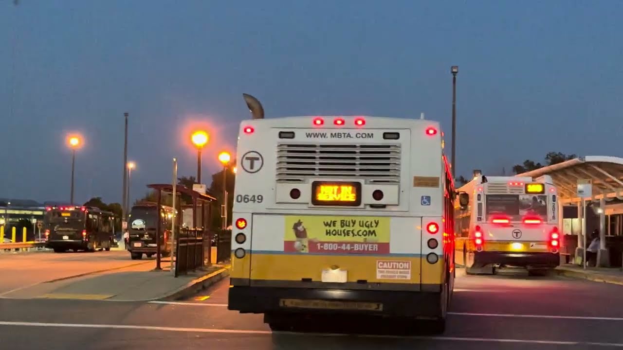 (RETIRED) MBTA New Flyer D40LF Ride #0649