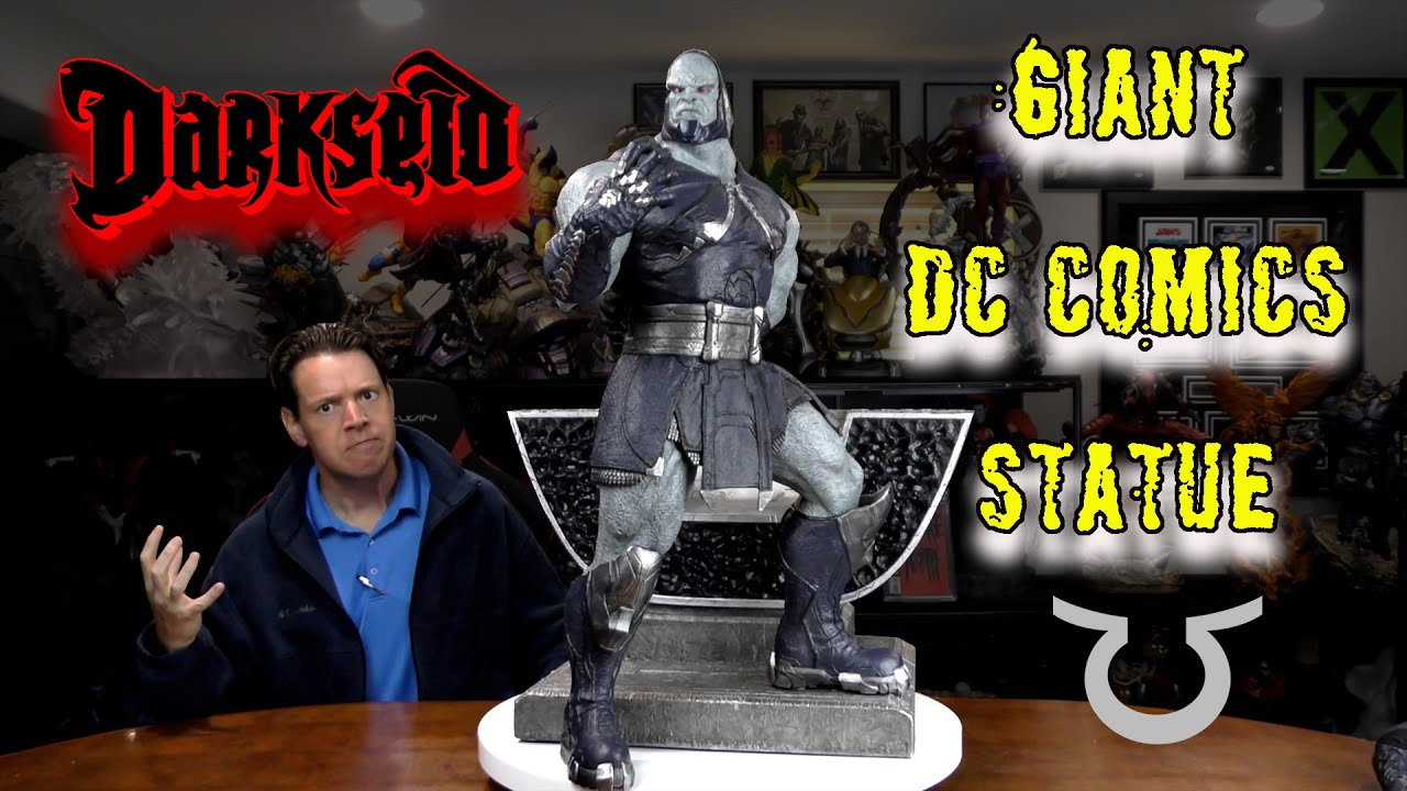 HUGE DC VILLAIN STATUE REVIEW: CUSTOM DARKSEID ON THRONE