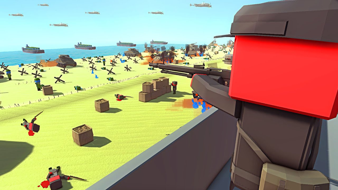 Самая жестокая защита пляжа в день «Д»! — Ancient Warfare 3: Battle Simulator