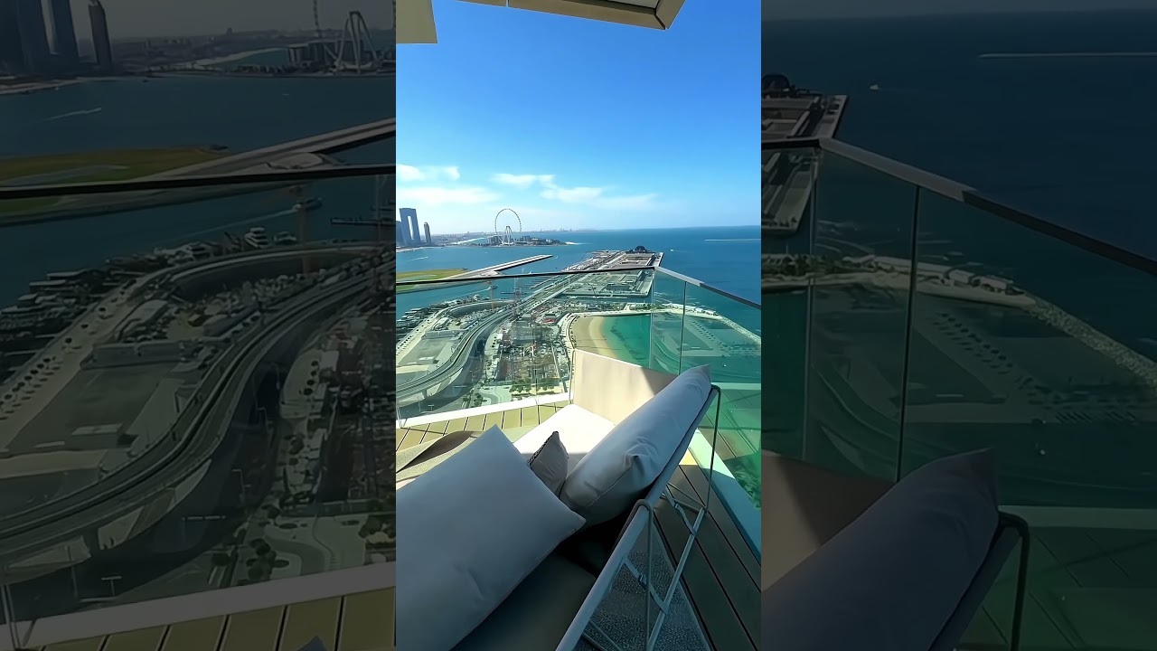 Dubai views, Emaar Beachfront 🇦🇪 #dubai #emaarbeachfront #beutifulview #youtubeshorts #exploredubai