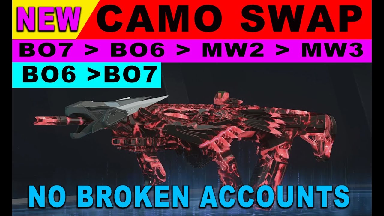 🔴НОВЫЙ🔴 ГЛЮК С ЗАМЕНОЙ КАМУФЛЯЖА🔴 WARZONE🔴 BO7, BO6, MW2, MW3 ОБМЕН КАМУФЛЯЖАМИ МЕЖДУ ИГРАМИ, ИСП...