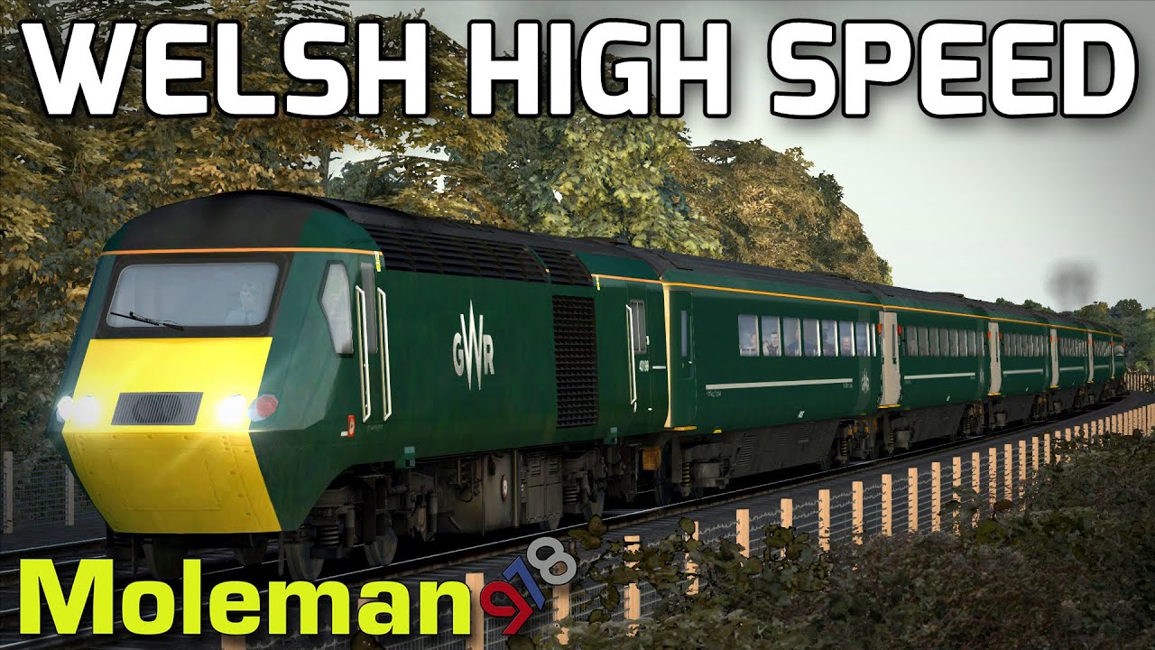 Welsh High Speed! | TS2016 | GWR Class 43 HST | South Wales Coastal