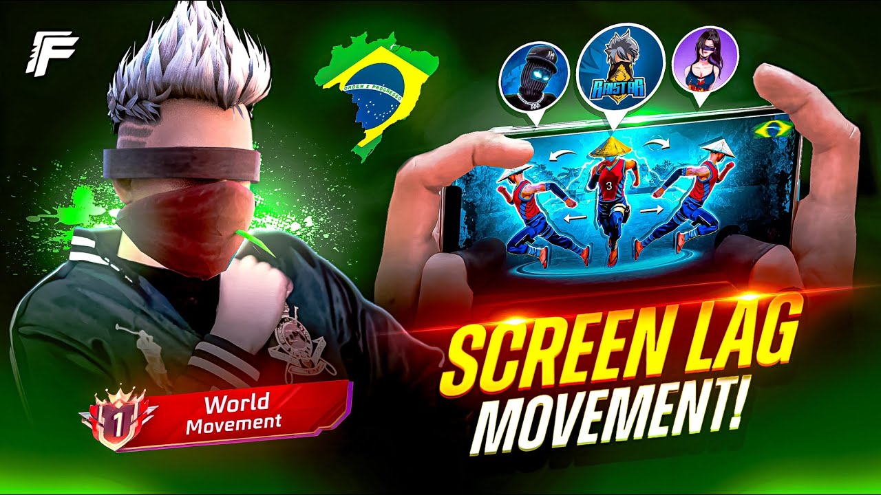 BRAZILIAN 🇧🇷 SCREEN LAG RAISTAR MOVEMENT TRICK REVEALED 💀🔥|DARK REALITY OF SCREEN LAG MOVEMENT 😱🔥