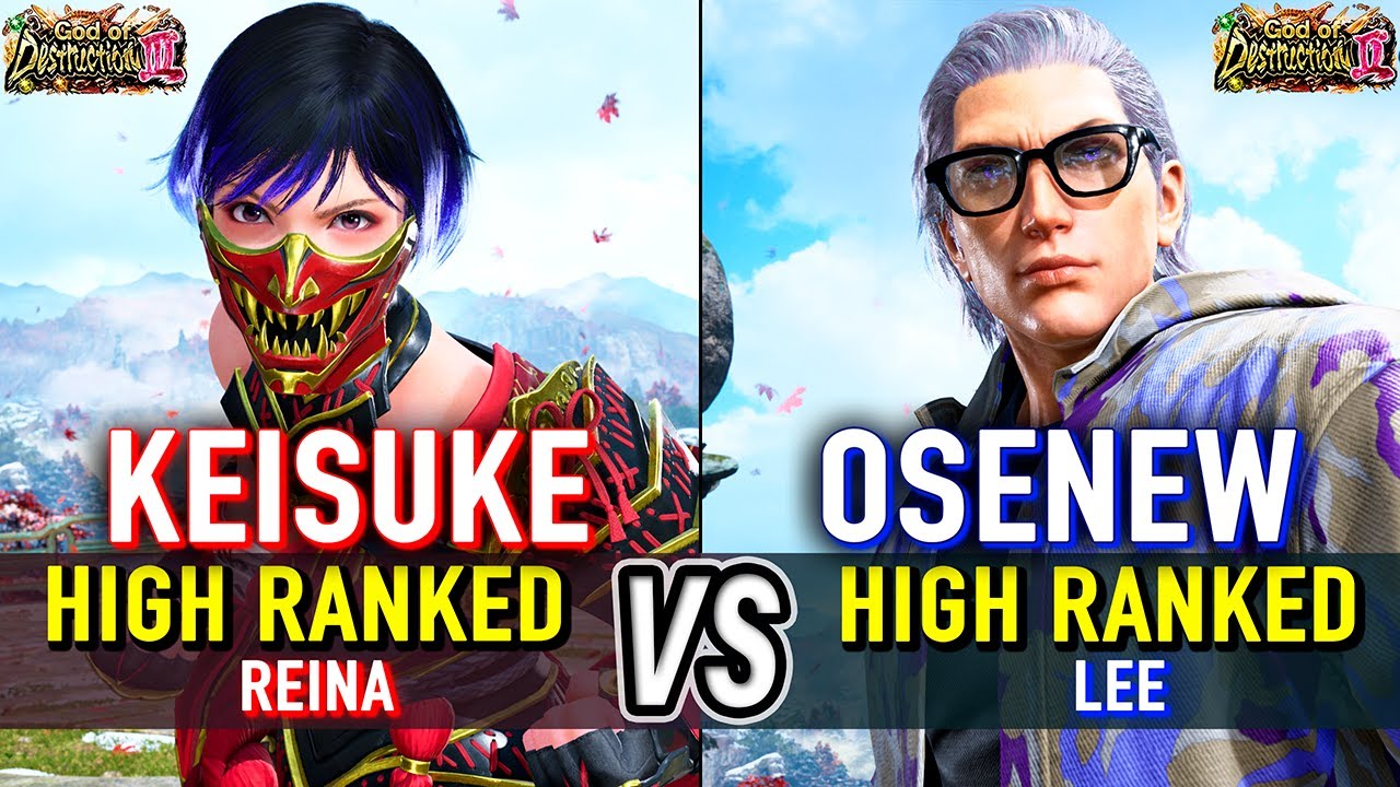 T8 🔥 KEISUKE (Reina) vs OSENEW (Lee) 🔥 Tekken 8 High Level Gameplay