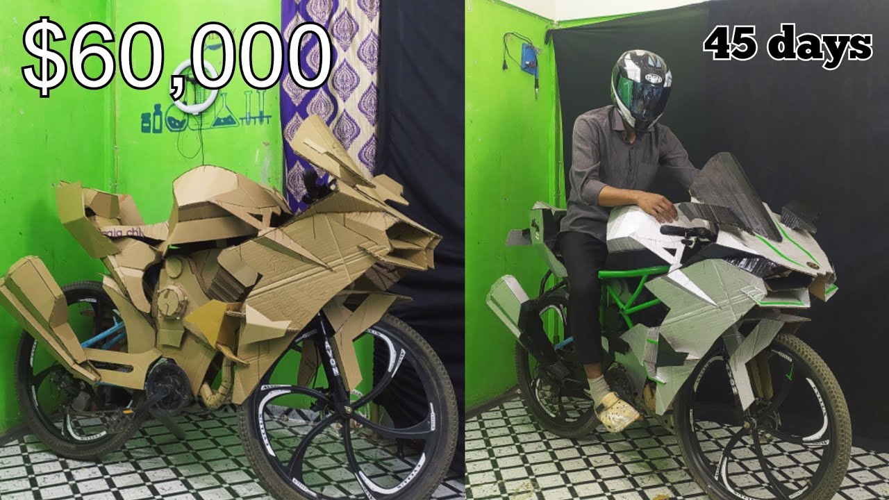 Full 45 Days Build Ninja H2R #roundwheel