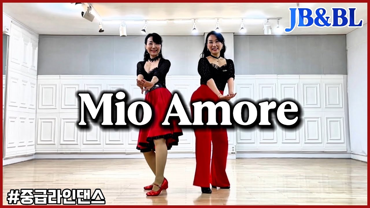 Mio Amore Linedance/Mark Furnell & Chris Godden/#중급라인댄스#/다양한 매력이 가득한 재밌는 중급