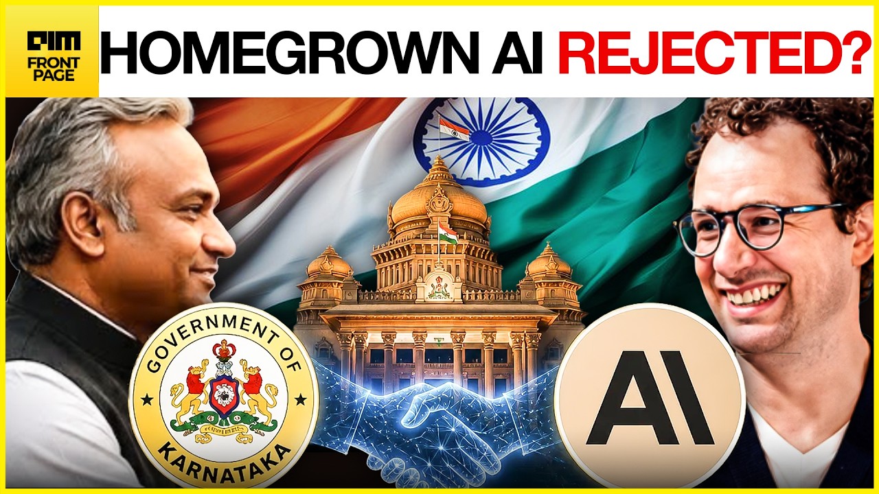 HUGE: Bengaluru's Own State Just Skipped India's Homegrown AI for Anthropic