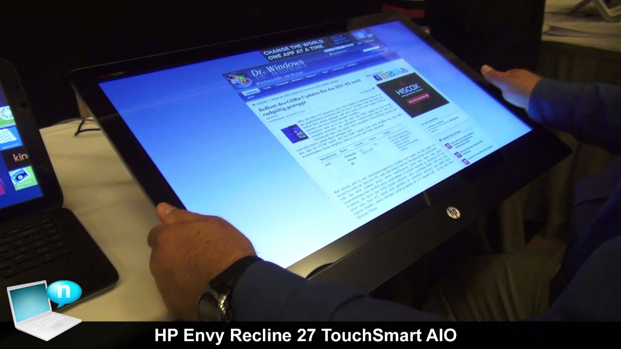 HP Envy Recline 27 TouchSmart AIO
