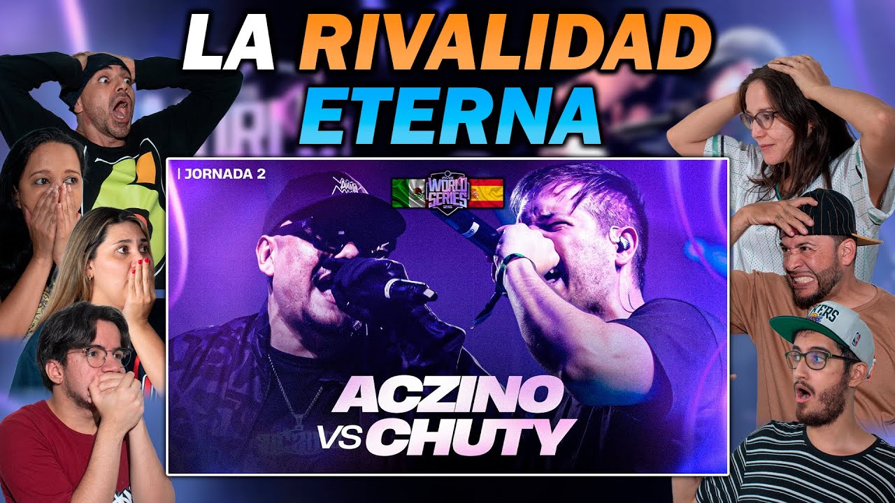 💥¡LOS MEJORES DE LA HISTORIA! COLOMBIANOS REACCIONAN a ACZINO vs CHUTY [FMS WORLD SERIES SUPERLIGA]