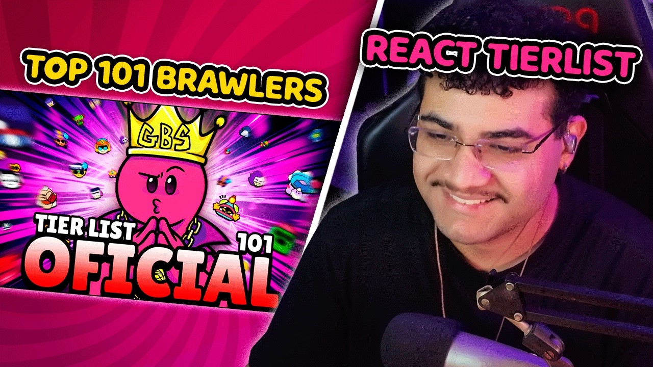 Qual brawler top meta atual?? 💪😵 React TOP 101! TODOS os BRAWLERS de PIOR A MELHOR no BRAWL STARS!