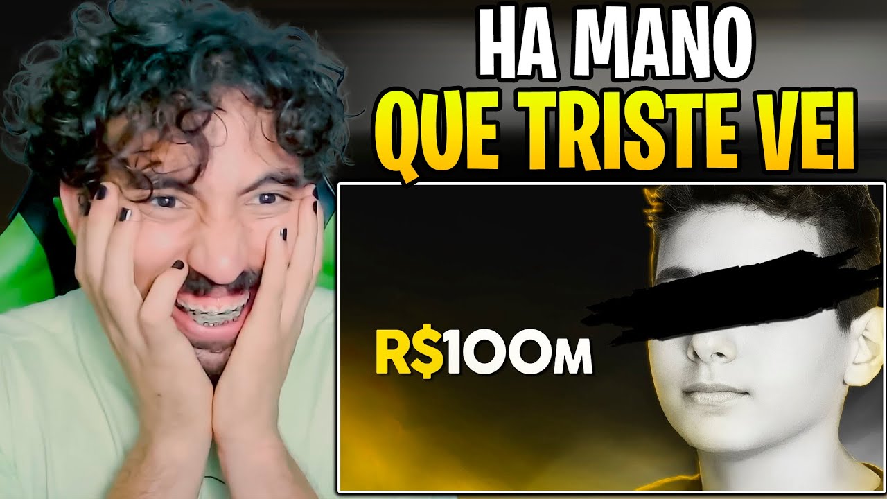 O GAROTO QUE PERDEU 108 MILH&Otilde;ES DE REAIS - Diggo | Leozin React