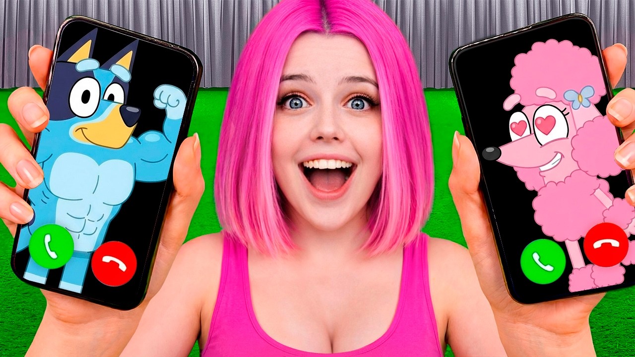 я звоню BLUEY и BINGO в 3:00 ночи !