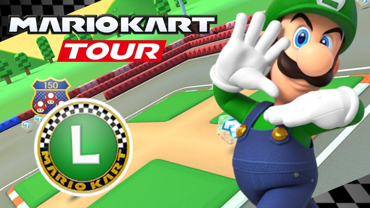 Mario Kart Tour Mario Tour Luigi Cup Gameplay 