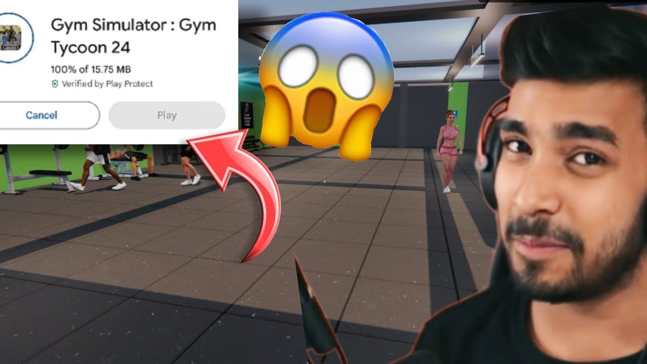 HOW TO DOWNLOAD GYM SIMULATOR 24 😱 GYM SIMULATOR 24