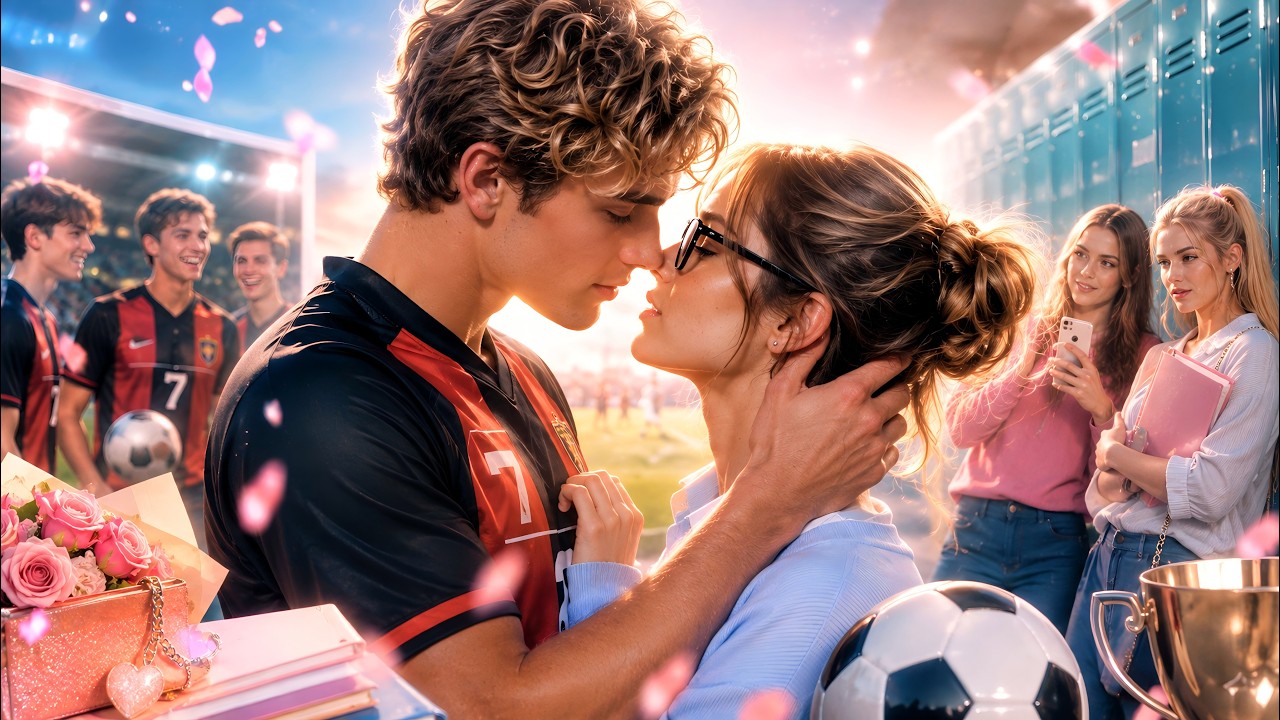 Fake Dating a Football Star to Escape Bullies, I Accidentally Fell in Love!