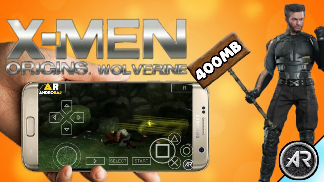 X-MEN ORIGIN : WOLVERINE || HIGHLY COMPRESSED || PPSSPP ISO FILE|| BY RAJ