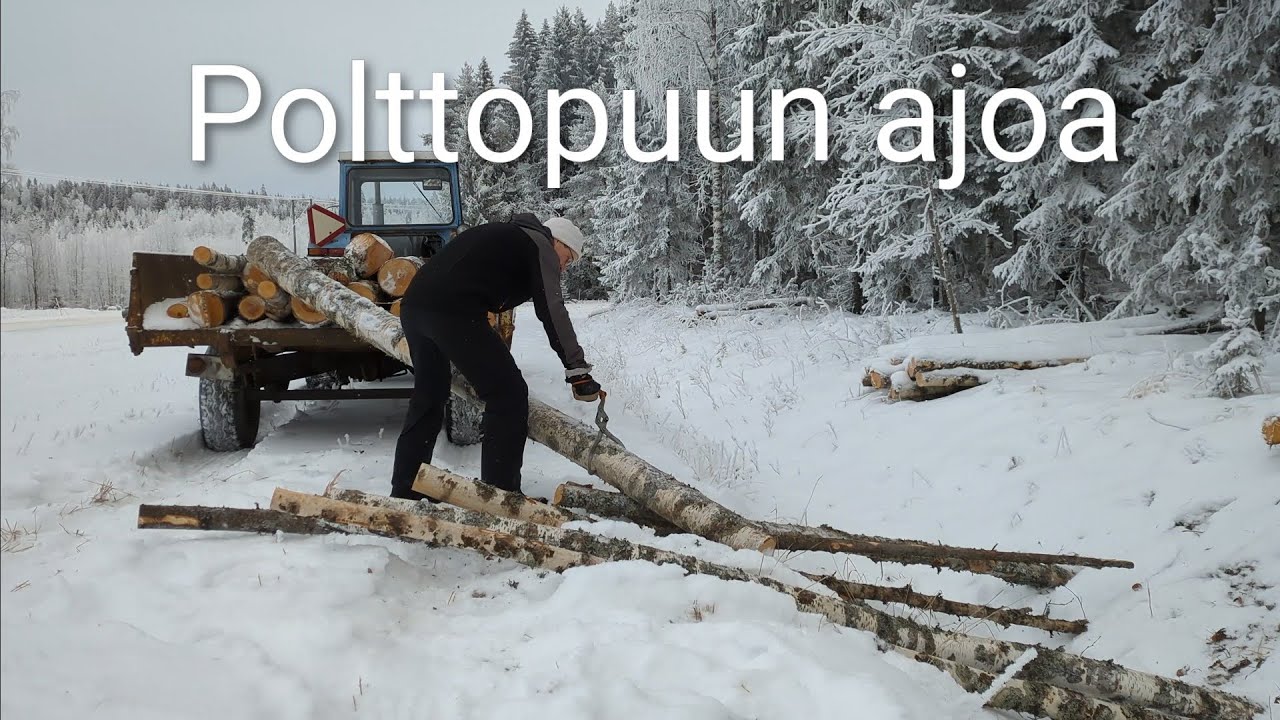 Polttopuun ajon aloittelua