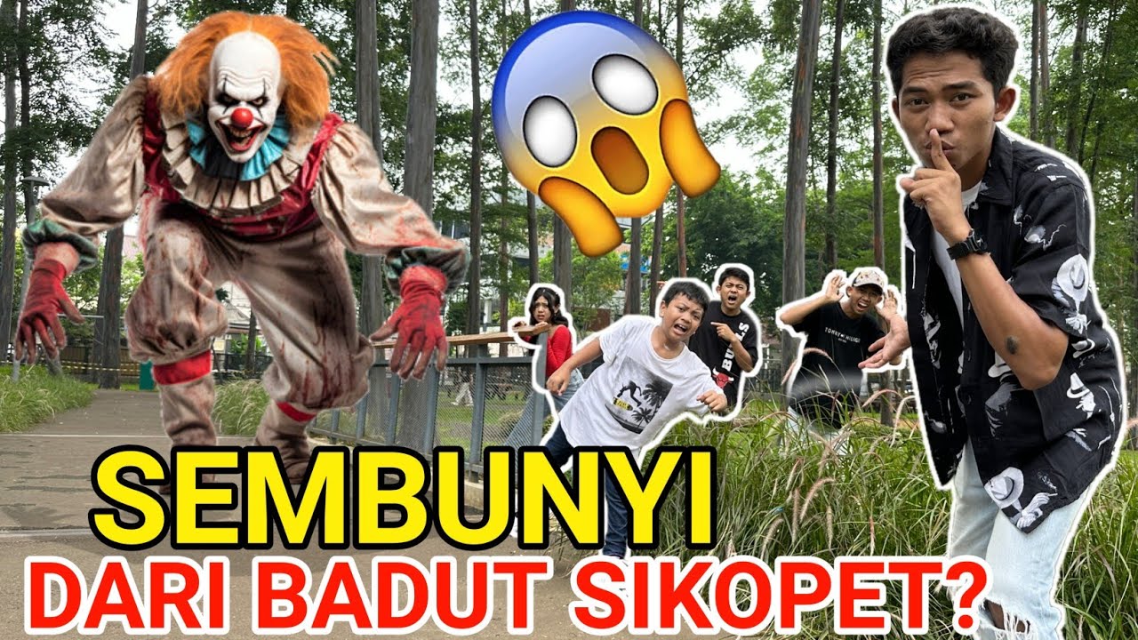 SEMBUNYI SEMBUNYIAN DARI BADUT SIKOPET YANG J4HAT??😱 | Mikael Family