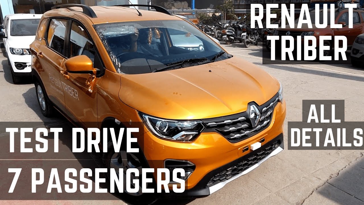 Renault Triber Most Detailed TEST Drive REVIEW with 7 Passengers - Pick Up, Mileage, Comfort, Space