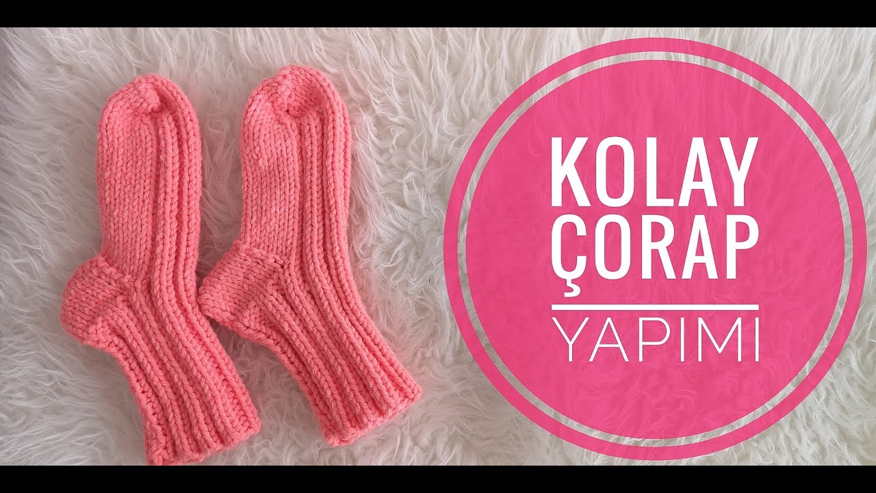 Depresyon Çorabı Nasıl Yapılır? | İki Şişle Kolay Çorap Yapımı | Kendin Yap