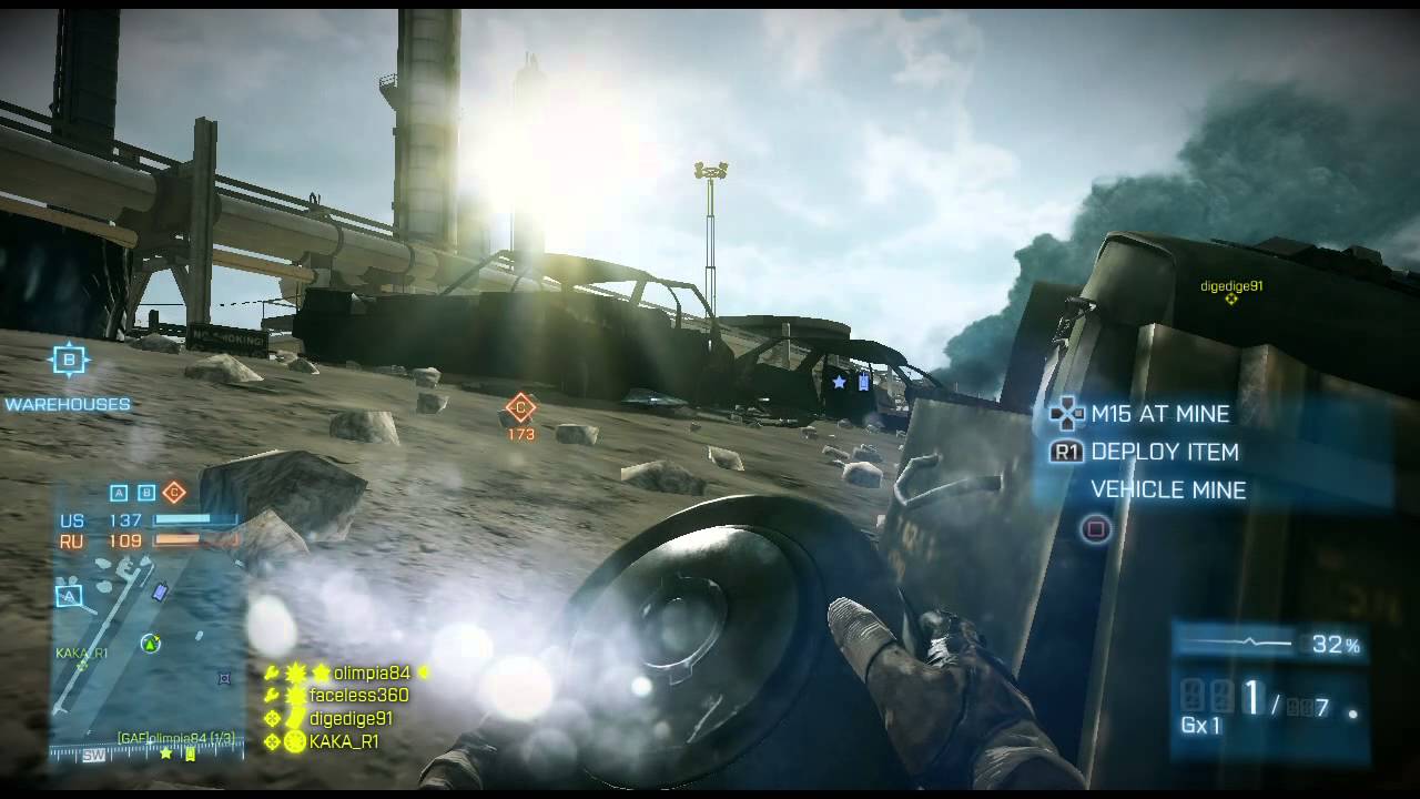 Battlefield 3 : Operation Firestorm : Conquest : Playstation 3