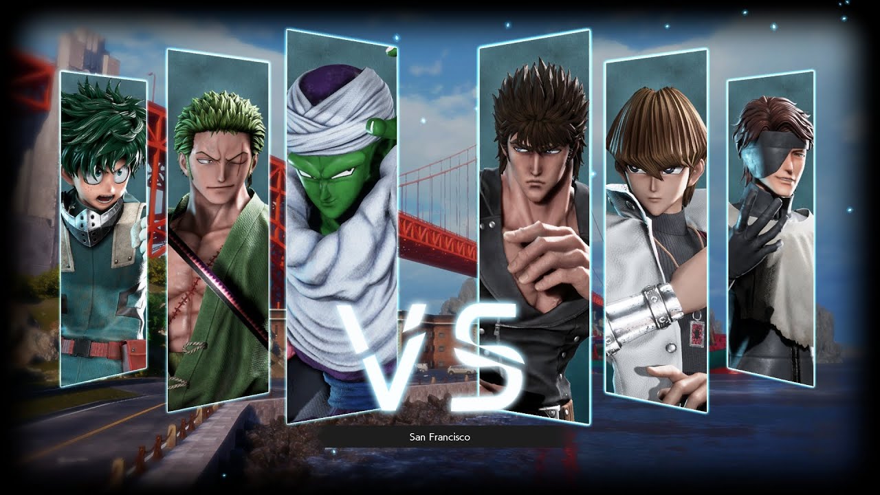 Jump Force's Fight 28 (Piccolo, Zoro & Deku vs Kenshiro, Seto Kaiba & Aizen)