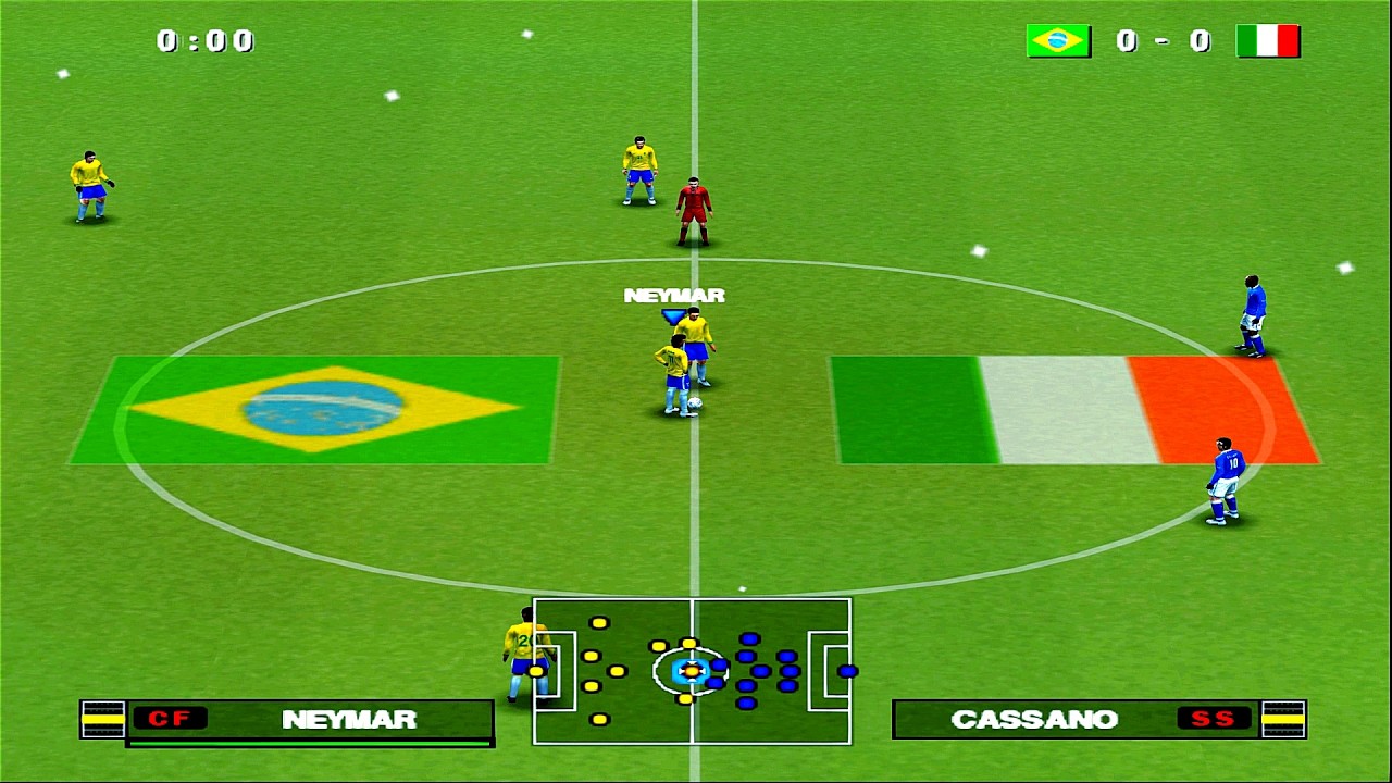 PES 2013 - Brazil vs Italy | PS2