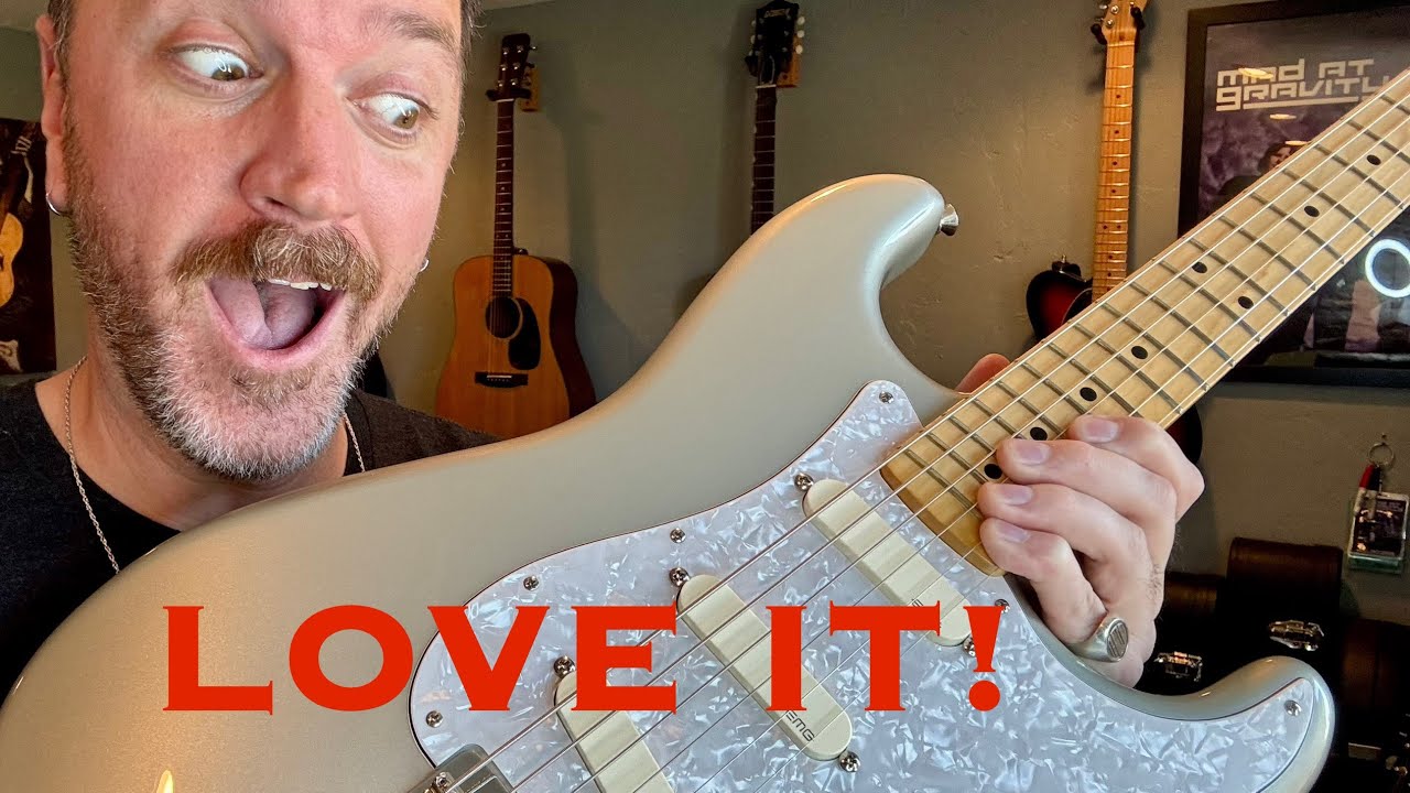 Dream Build Fender Parts-Caster BARITONE Strat Guitar!