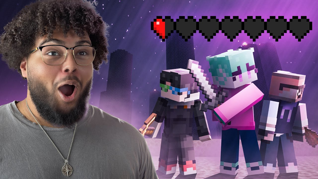 WE BEAT MINECRAFT WITH SHARED HEALTH