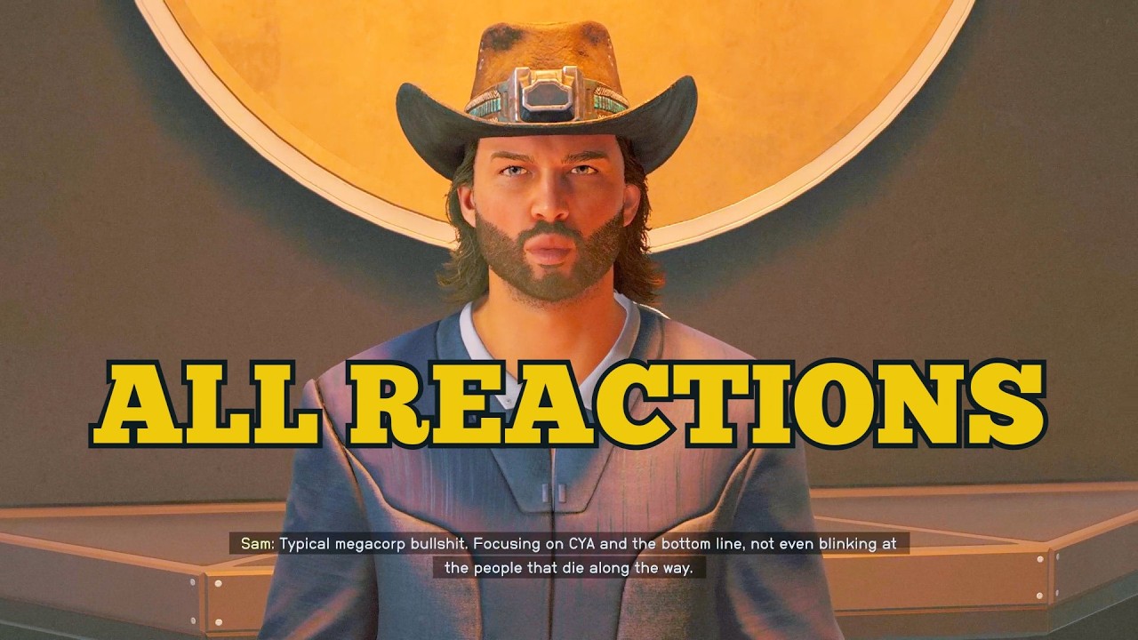 All Companions React to Deadly Human Trials | Starfield