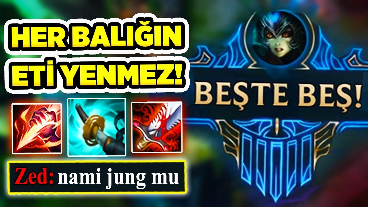 DİKKAT BU VİDEO OYUN TAŞIYAN SUPPORT İÇERİR!! NAMİ JUNGLE İLE PENTA ATARAK RAKİPLERİ SUCUKLUYORUZ!!!
