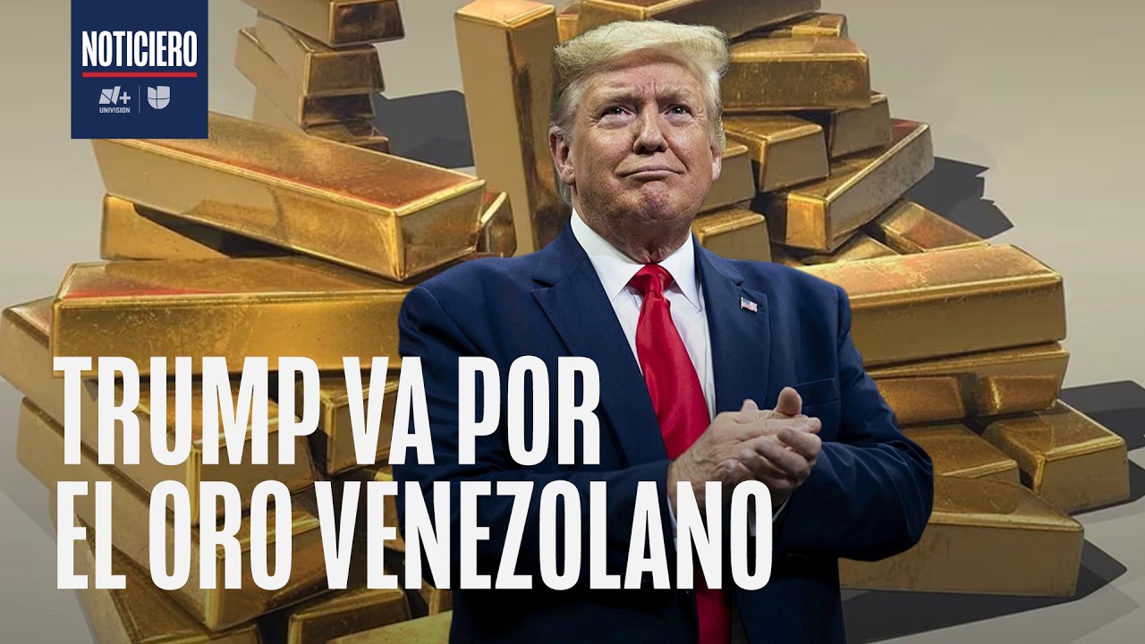 Trump negocia millonario acuerdo de oro con Venezuela: ¿Quién realmente controla los recursos?