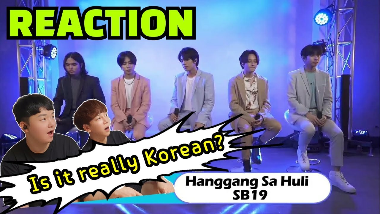 SB19 | Hanggang Sa Huli (Tag&Korean Ver.) on PKS Rewind 2020|REACTION by.Daniel Baek & i-but Chicken