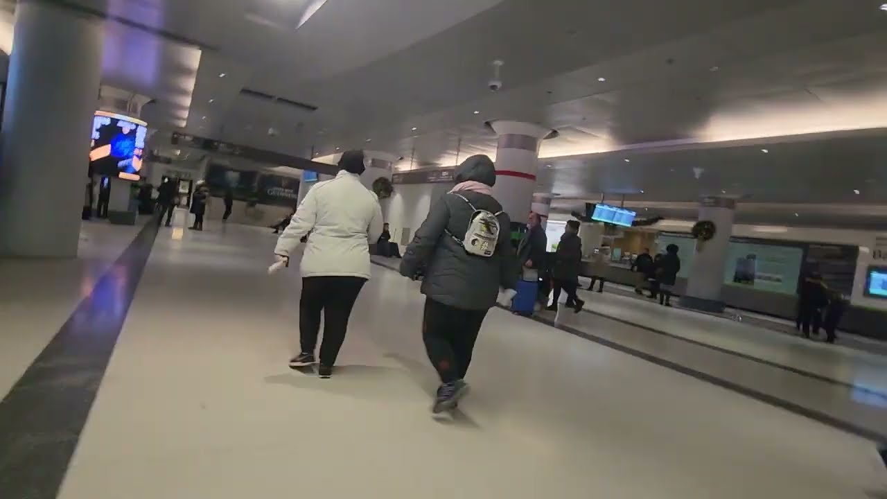 TTC Union Station to Union Station Go Bus Terminal Toronto