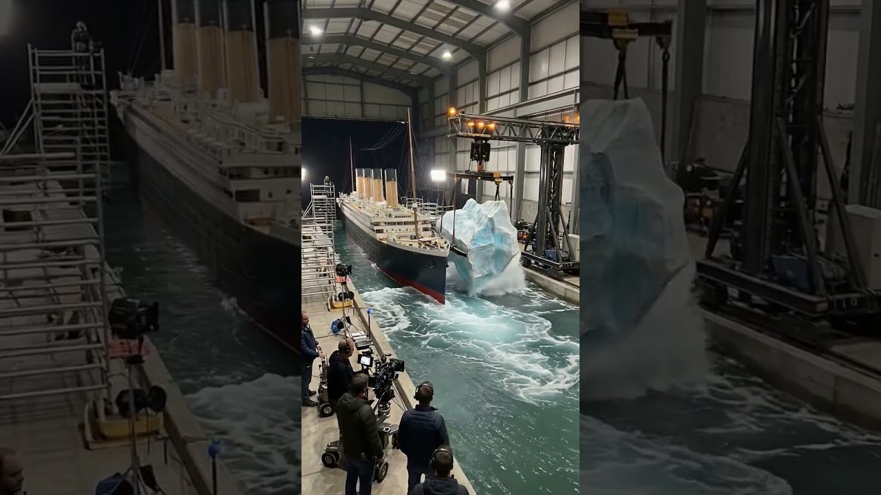 WOW!! Titanic behind the scenes in the Studio