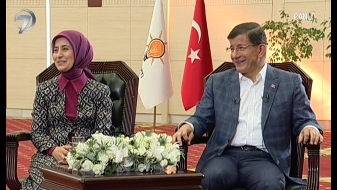 DAVUTOĞLU ÇİFTİ İLK KEZ CANLI YAYINDA
