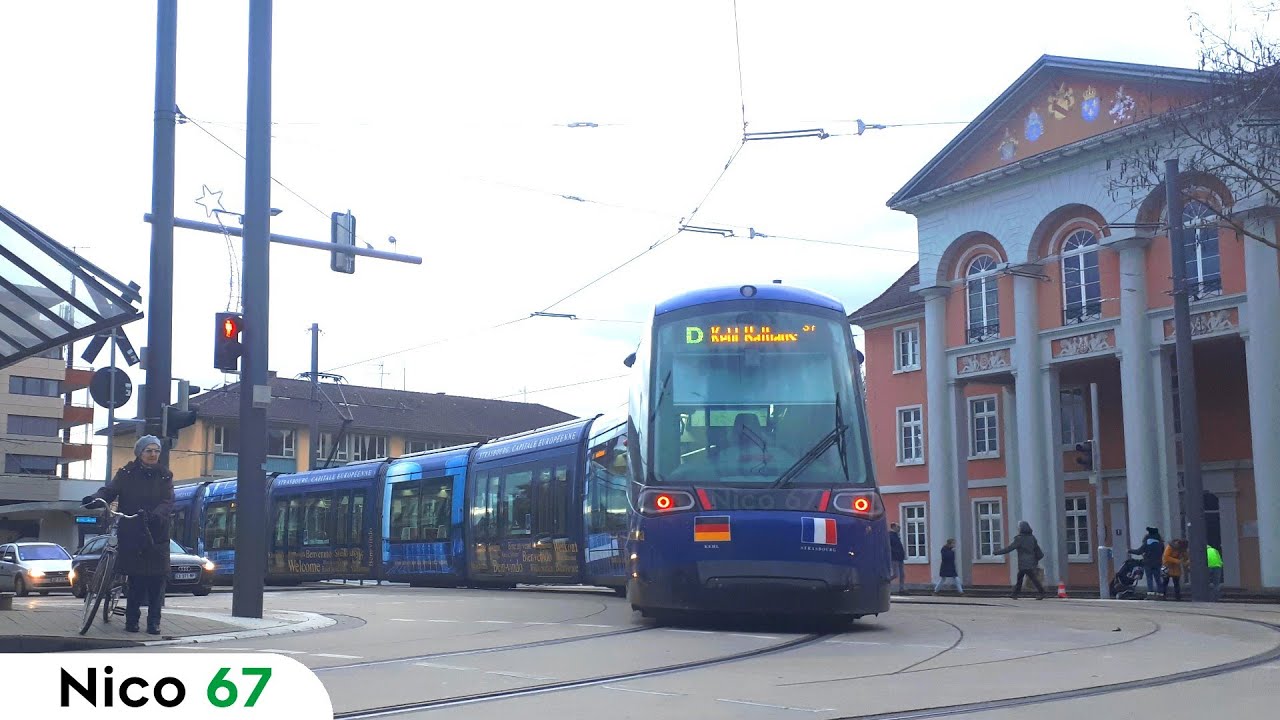 Le Tram Arrive à la Mairie de Kehl !