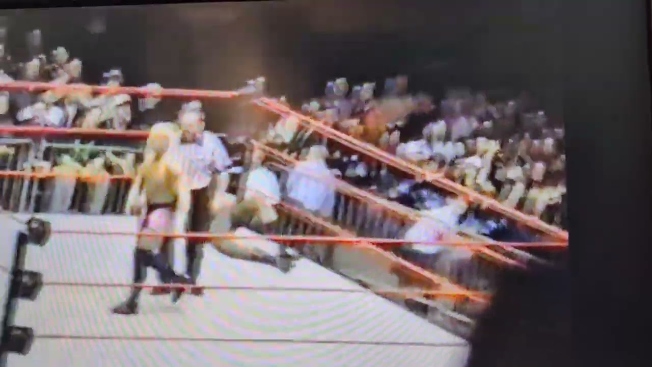 Crash Holly vs Christian (Montreal, QC) House show March 5th 2000 (fan cam) 