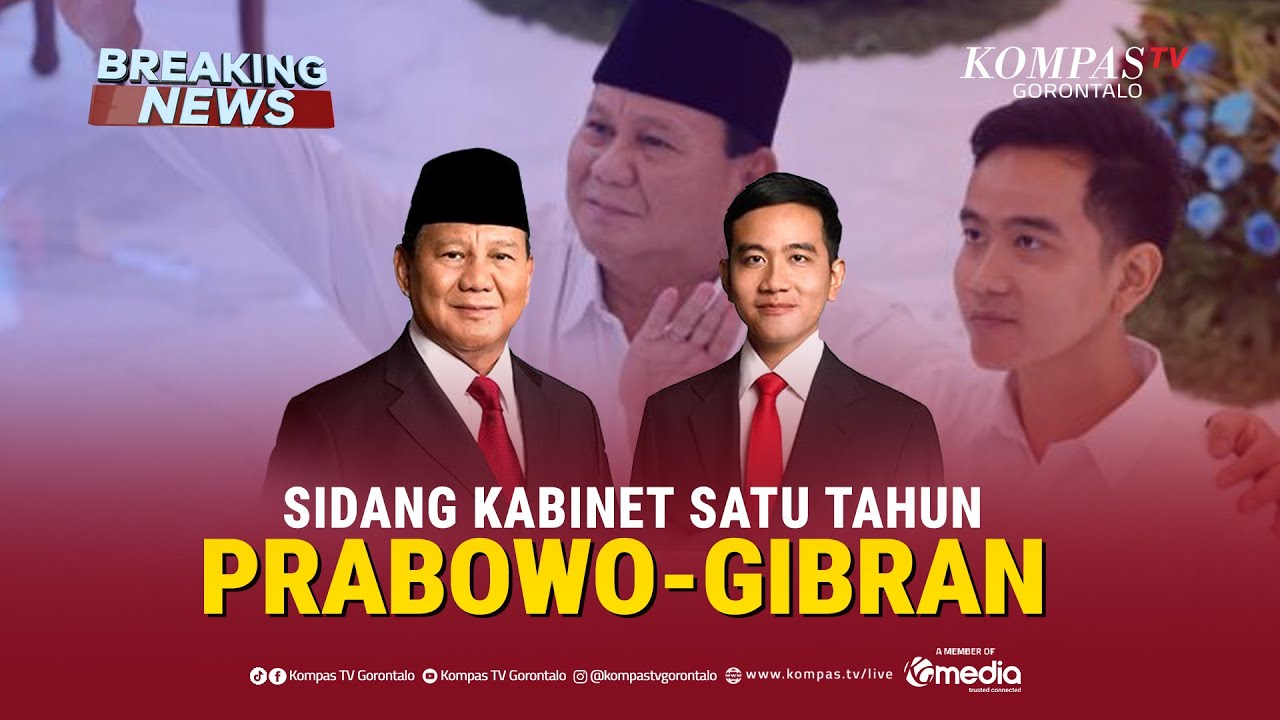 BREAKING NEWS - Sidang Kabinet Paripurna Satu Tahun Pemerintahan Prabowo-Gibran
