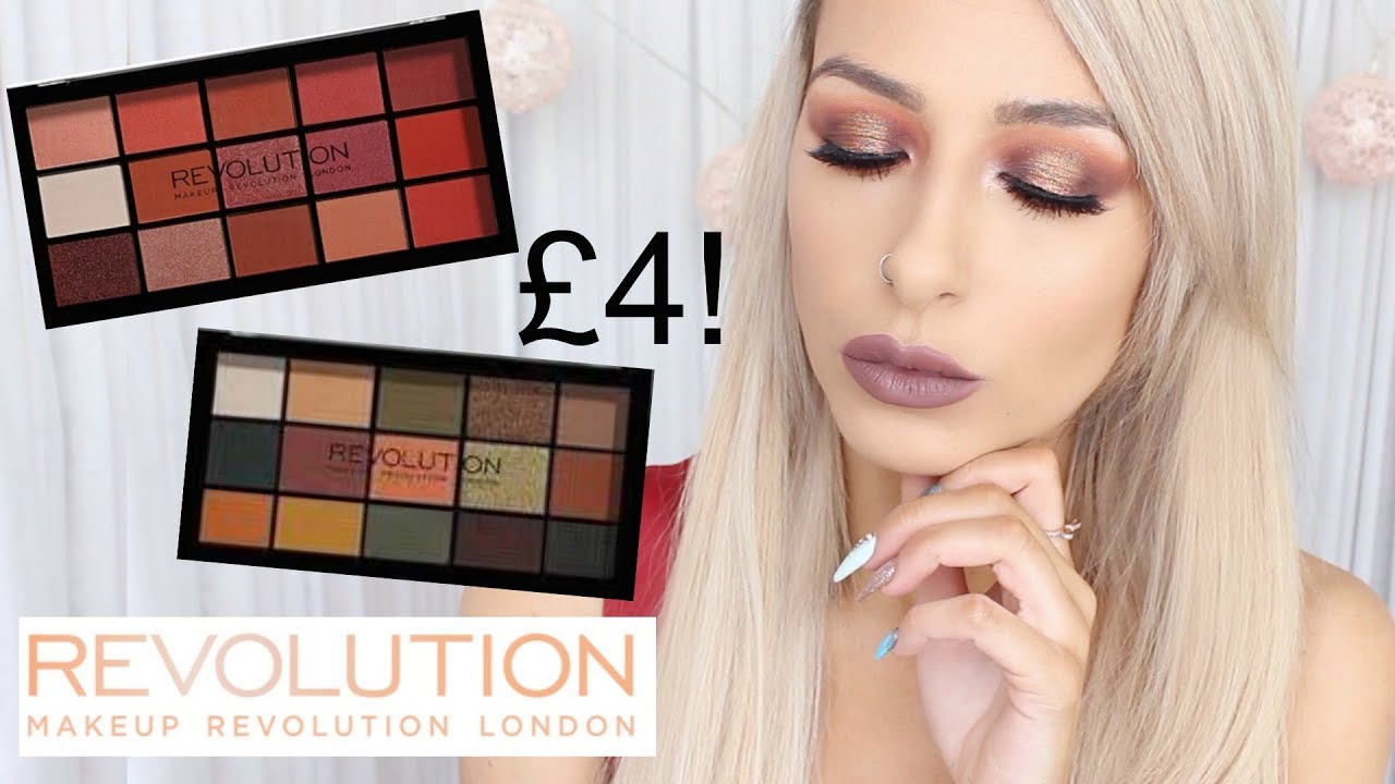 £4 ABH DUPE? MAKEUP REVOLUTION ICONIC RELOADED PALETTE