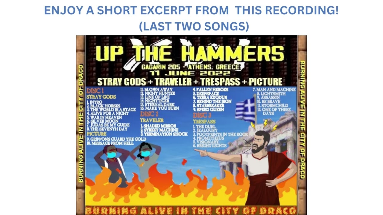 Up The Hammers Festival XVI - Postpandemic edition - 11-06-2022 - Athens, Greece (bootleg excerpt)