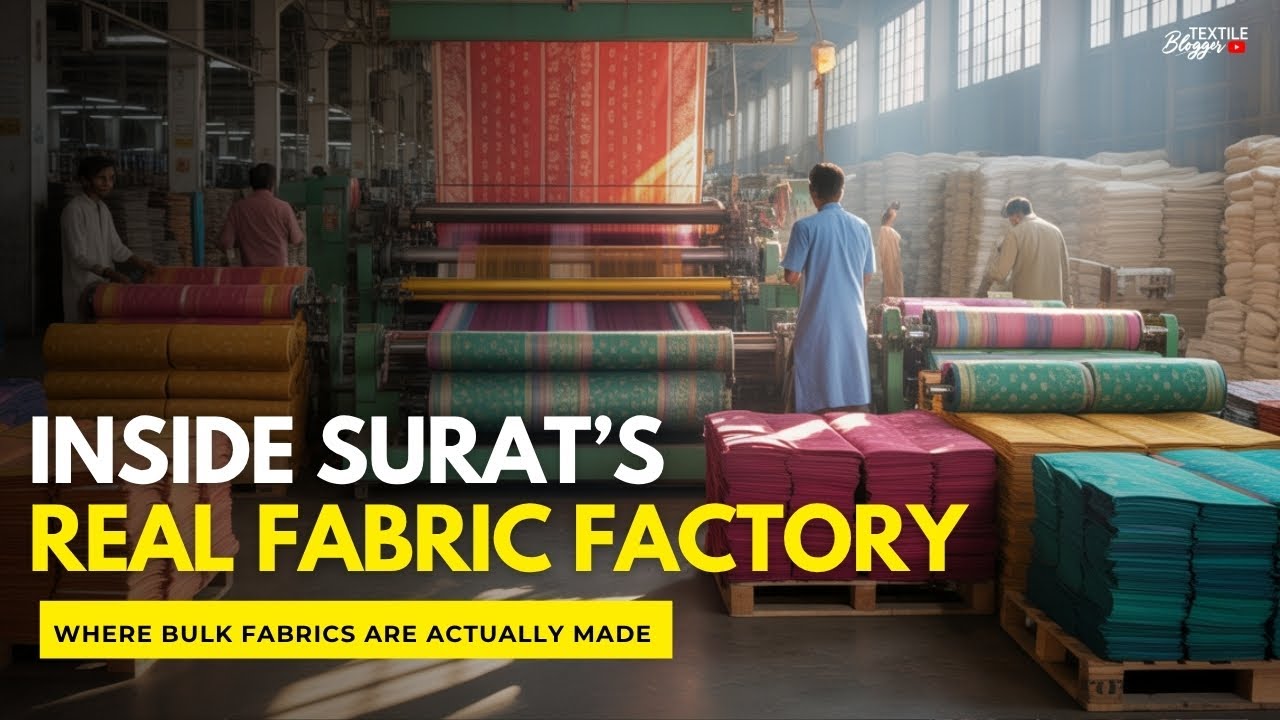 New Latest Designer Fabrics | Surat's Real Fabric Manufacturer | Fabric Factory | Wholesale Market