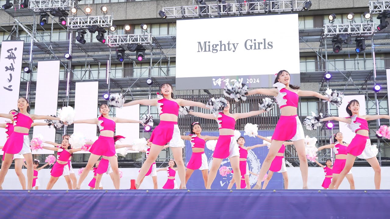 [4K] Mighty Girls　安濃津よさこい 2024 津まつり