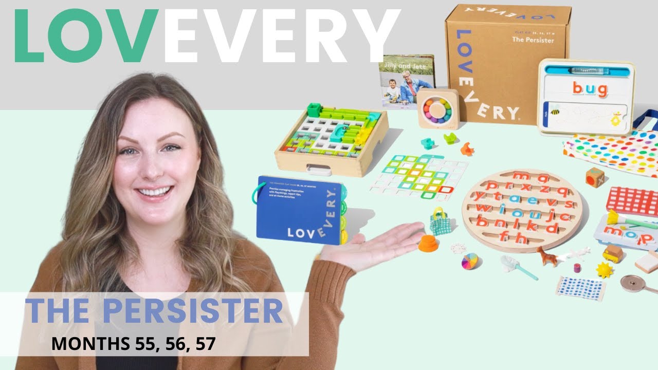 Lovevery The Persister Playkit Review - 4 Year Olds (55, 56, 57 Months) #Lovevery #loveverygift
