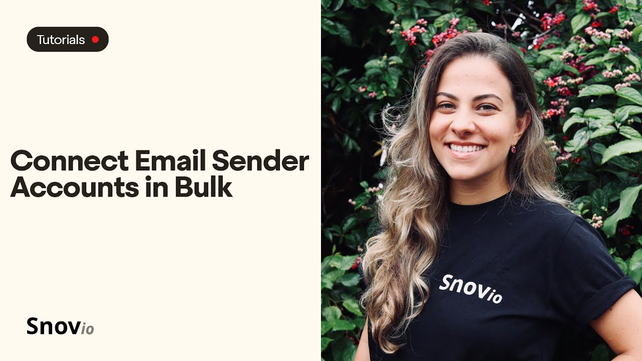 How To Add Hundreds Of Email Sender Accounts Fast With Snov.io!