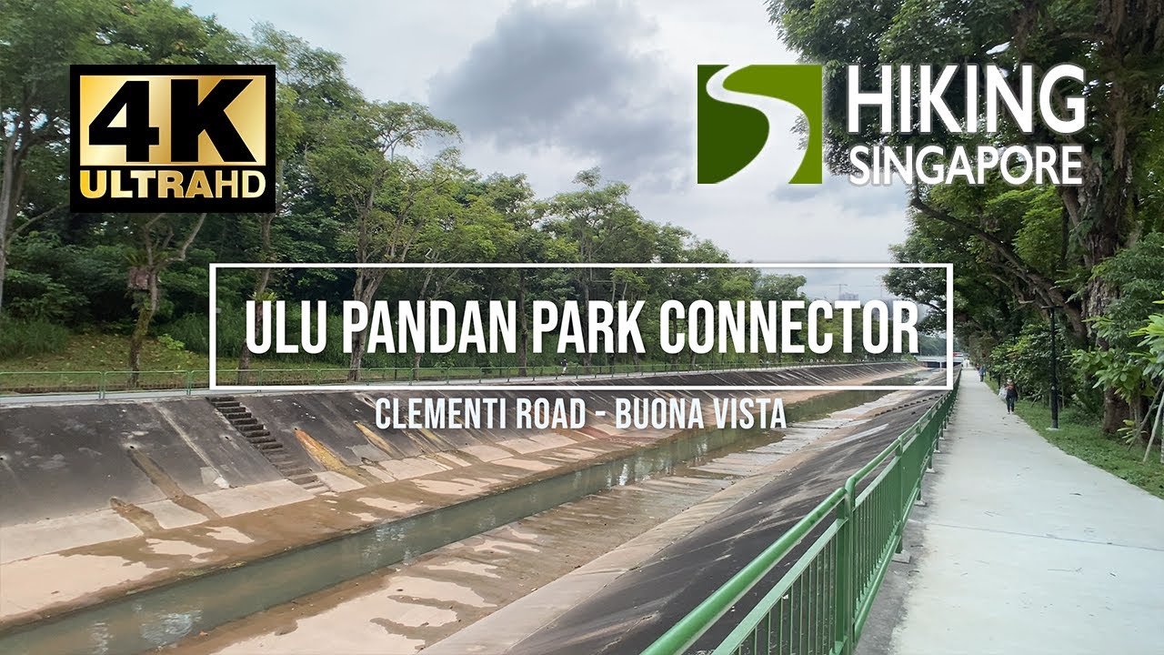 Ulu Pandan Park Connector (Clementi ~ Buona Vista)- Hiking Singapore [4K] [HDR]