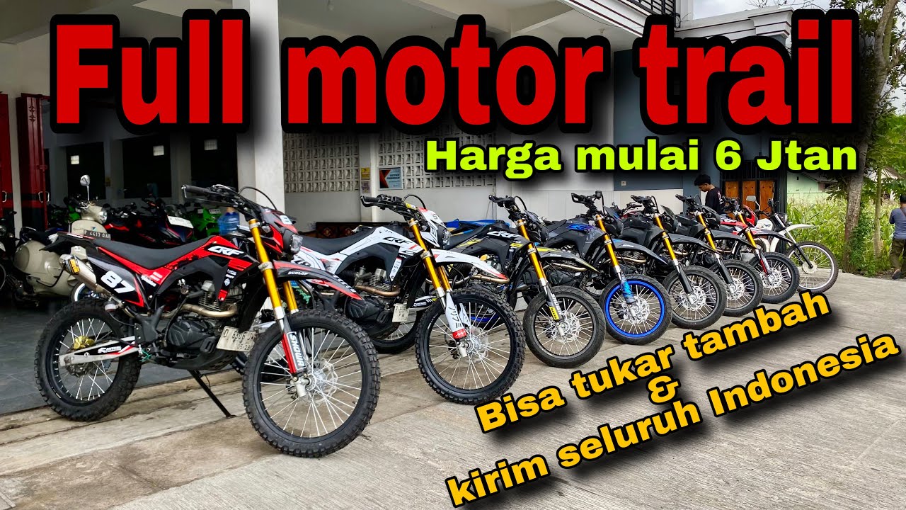 READY LAGI TRAIL HARGA MULAI 6 JUT4AN‼️⁉️