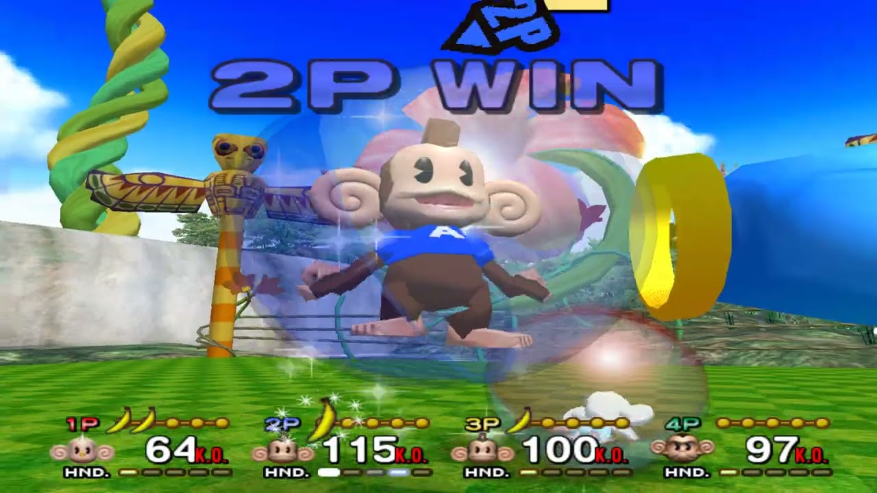 Super Monkey Ball 2: Monkey Fight 2: Normal mode (part 6){4-Players}[4K/60]