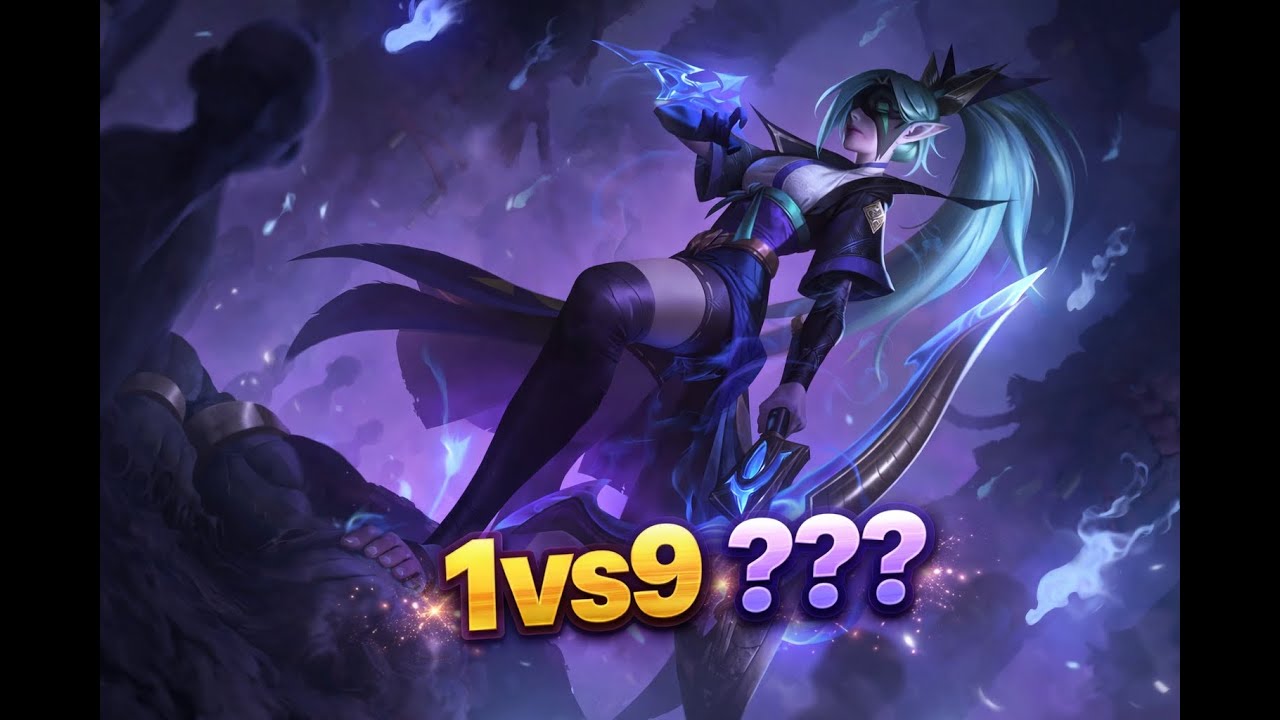 JE SUIS EN MISSION POUR WIN CETTE GAME #leagueoflegends #vayne #adc #1vs9